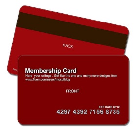 Gigolo membership card free
